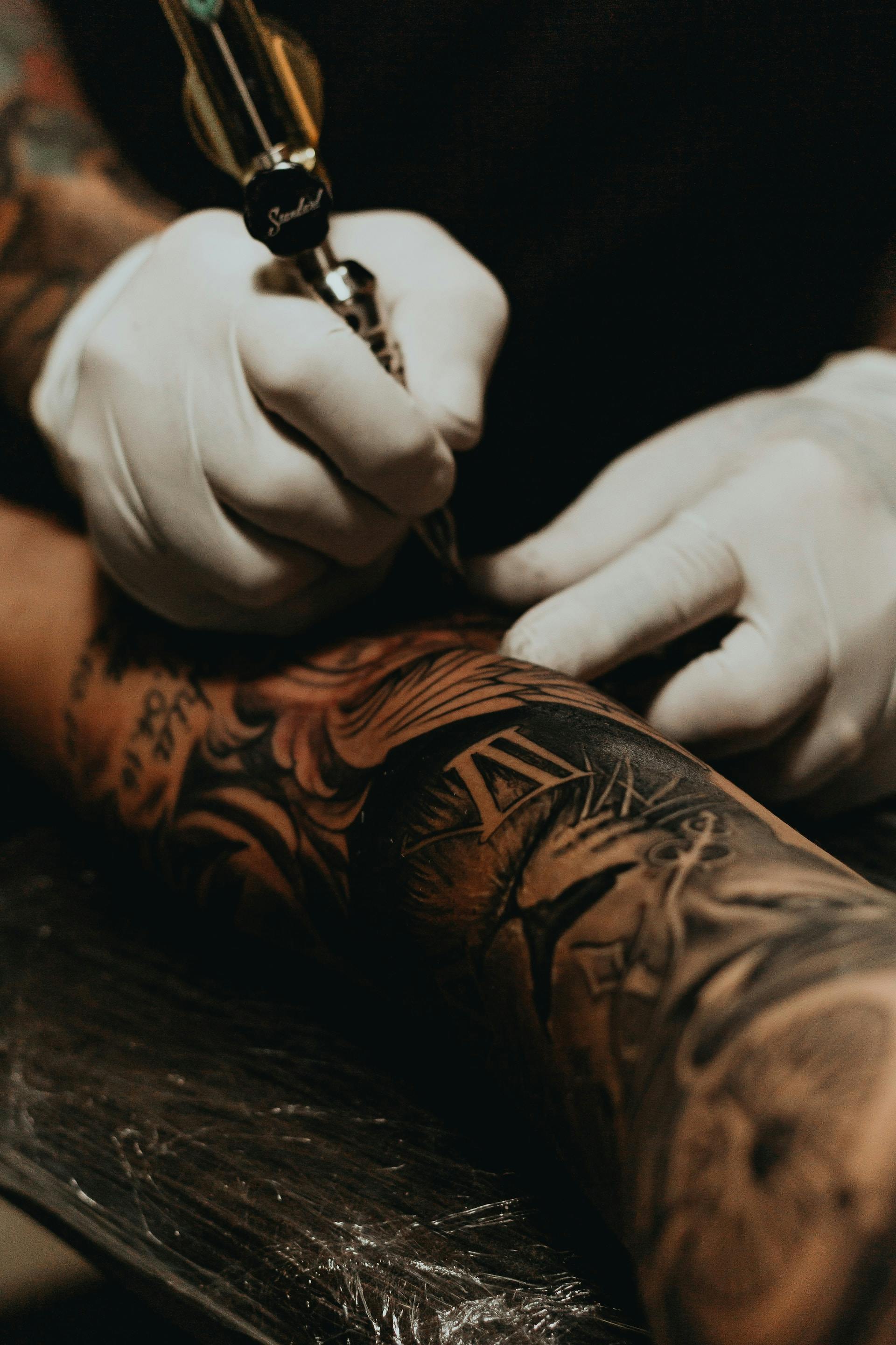 A tattooist